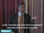 Bill Gates à l'hôtel de ville de Paris - Le Parisien